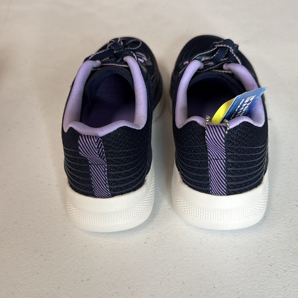 Women’s Skechers GO Walk 6-Inner Joy Sneaker, Navy/Lavender, 5.5 New with Box - Picture 5 of 10